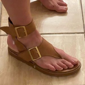 Brown Sorel Sandals size 8.5